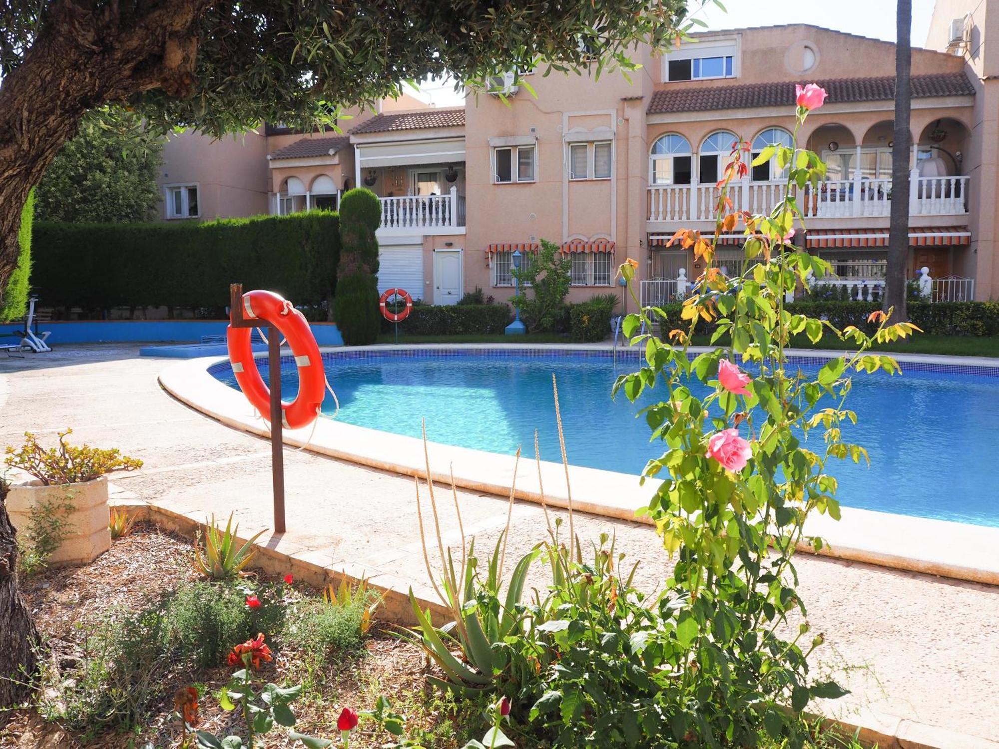 Casa Naru Albir, Duplex Appartement Met Ruim Terras En Buitenkeuken El Albir Luaran gambar